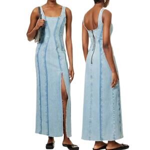 DALA On Tap Midi Dress Canyon Denim 24 NWT $300